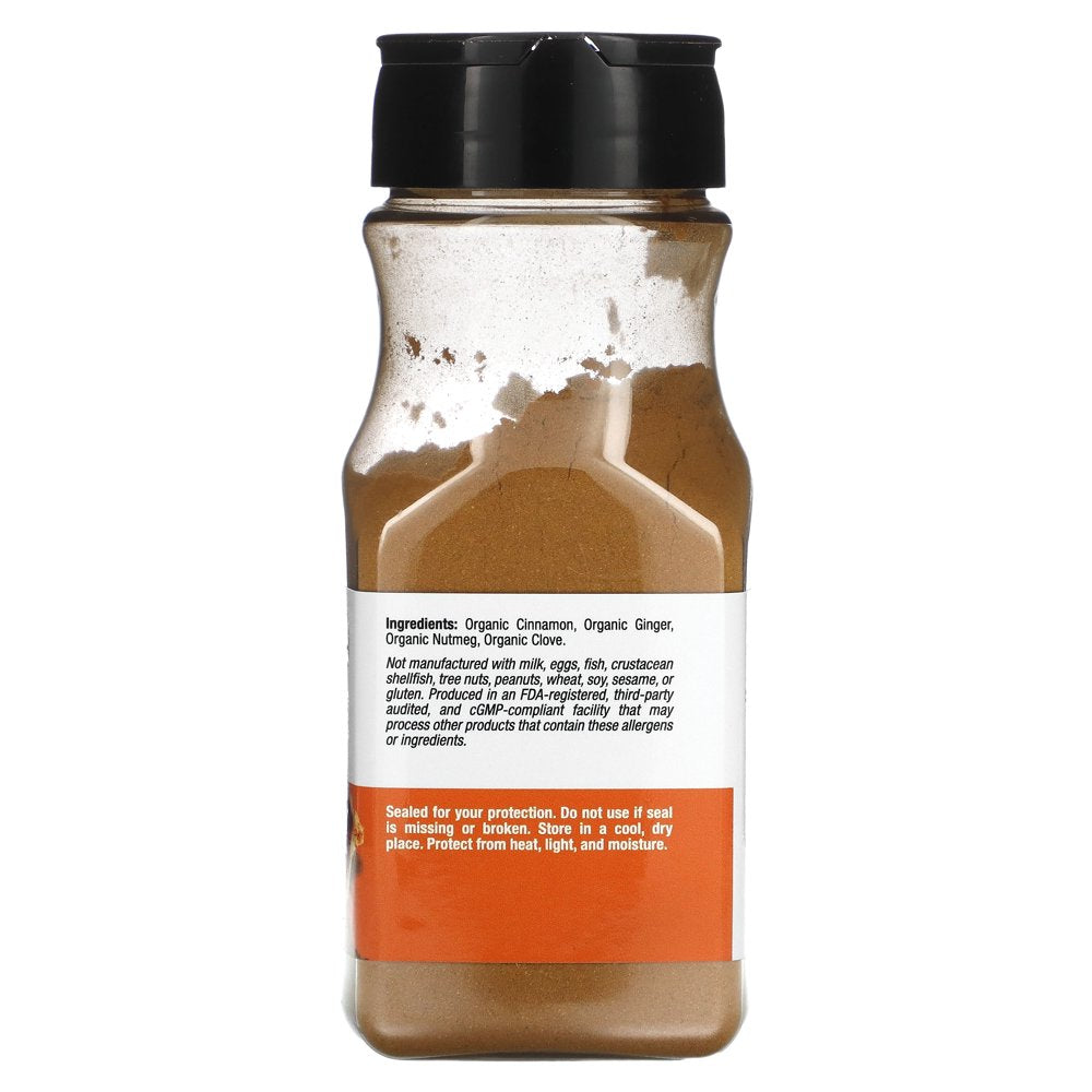 California Gold Nutrition FOODS - Organic Pumpkin Spice, 5 Oz (142 G)