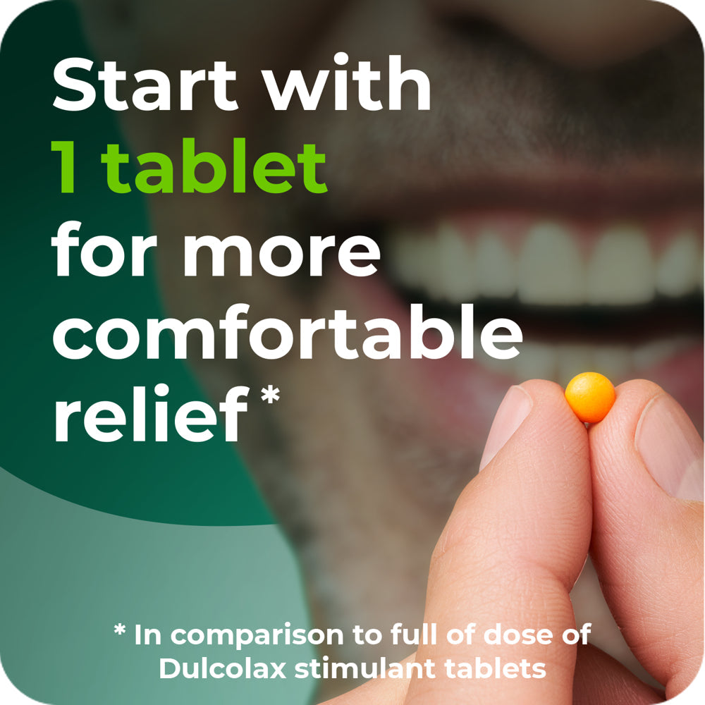 Dulcolax Stimulant Laxative Tablets, Overnight Relief (50Ct)