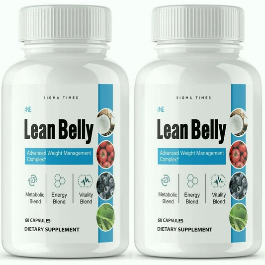 (2 Pack) Ikaria Lean Belly Juice Weight Loss, Appetite Control Supplement Pills - 60 Capsules - Nutricity.com.au