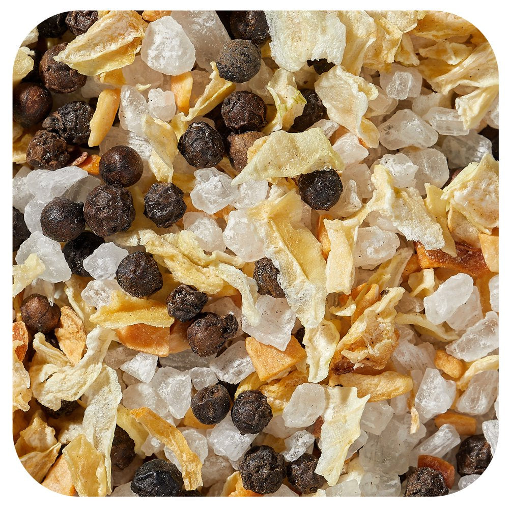 California Gold Nutrition FOODS - Lemon Pepper Salt Grinder, 7.23 Oz (205 G)