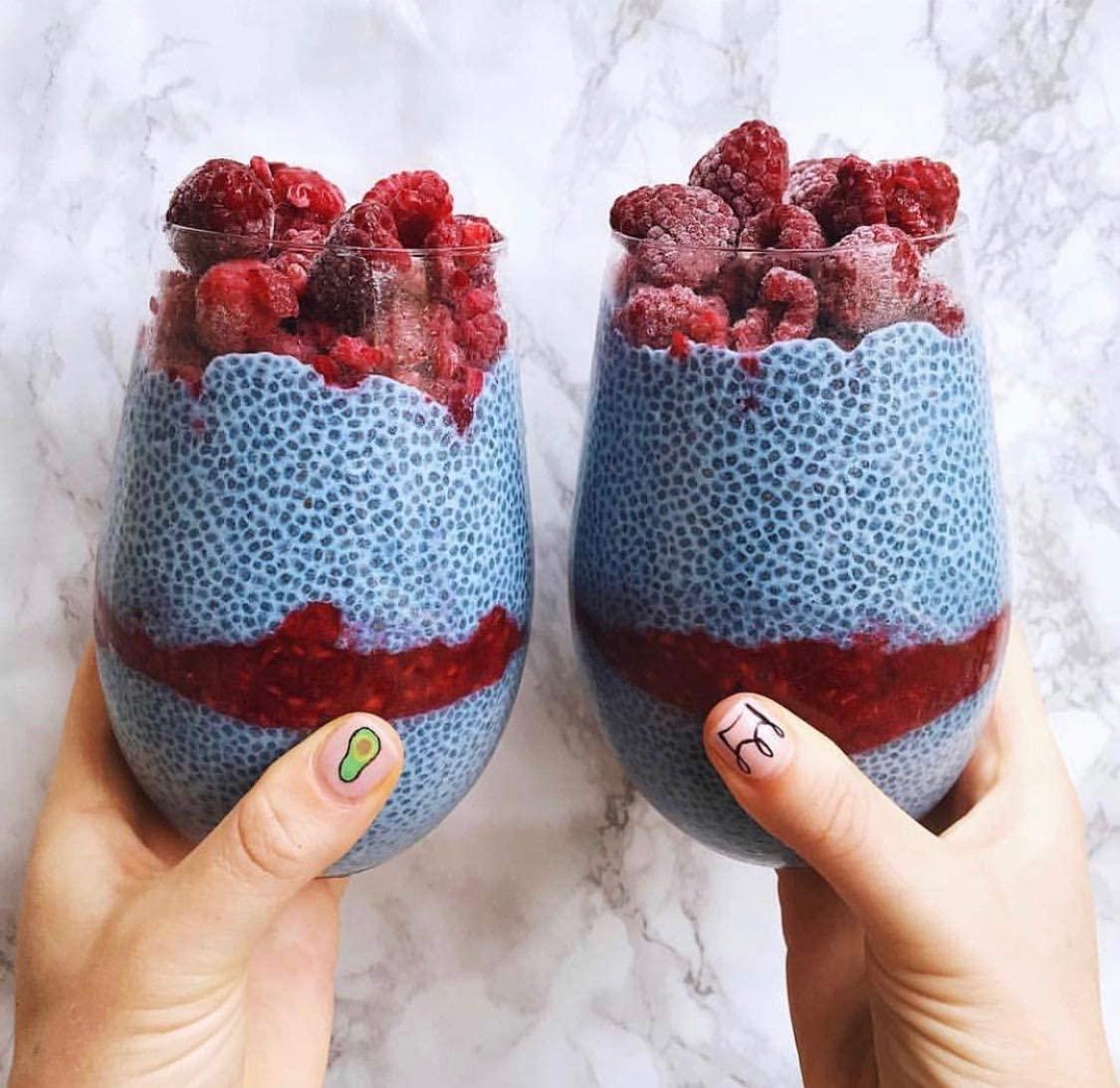 100% Blue SPIRULINA Powder by POPJOY - Vibrant SUPERFOODS