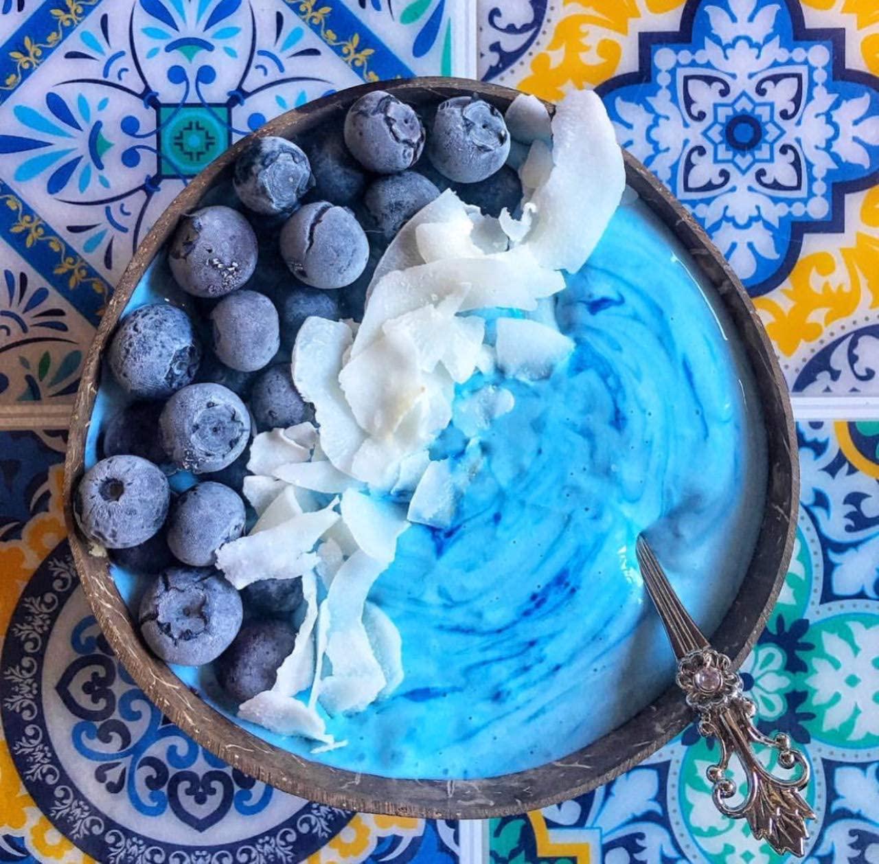 100% Blue SPIRULINA Powder by POPJOY - Vibrant SUPERFOODS