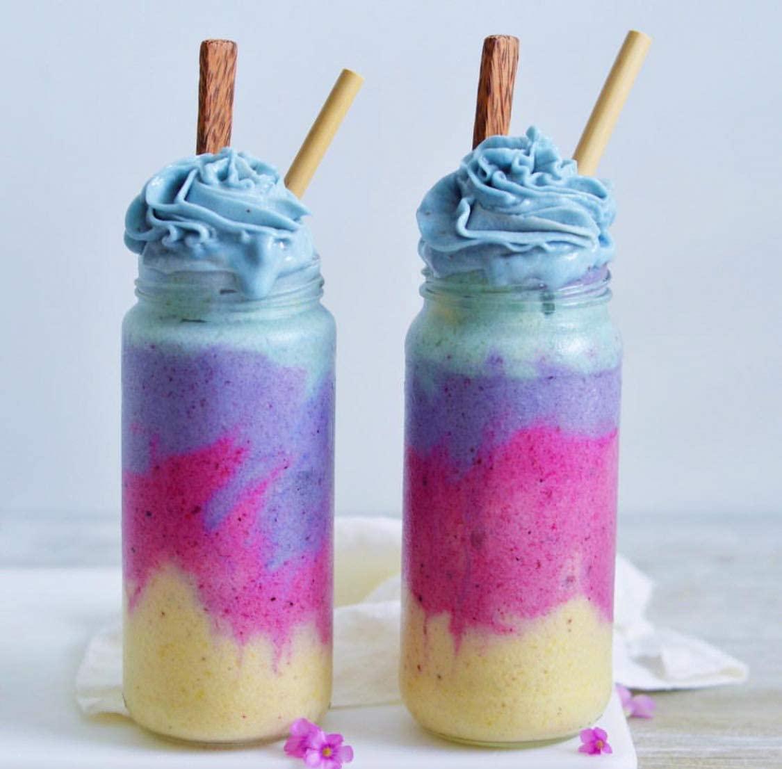 100% Blue SPIRULINA Powder by POPJOY - Vibrant SUPERFOODS