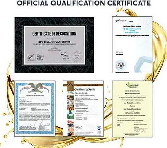 100% Natural Fulvic Acid by NZ Fulvic, Extracted and Made in New Zealand, Organic, Mineral Rich Blend, Liquid Food Supplement, 16.9 fl oz (Twin Pack)