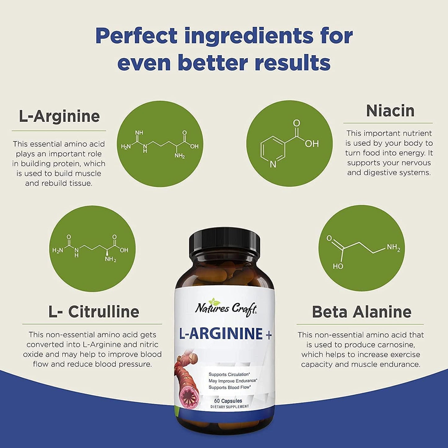 100% Pure L-arginine and L Citruline a Premium Amino Acids Strength for Pre Work Out and Energy Enhancement for Men to Support Nitric Oxide 1000 mg Per Capsules a Natural Supplement Booster