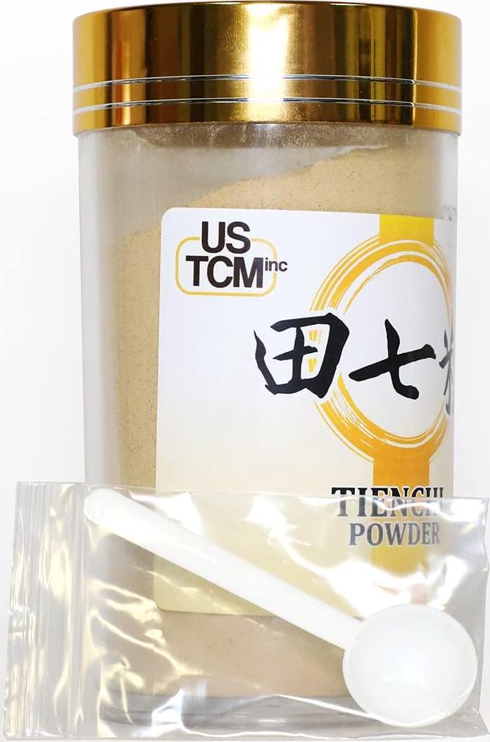 100% Pure Tienchi Powder Pseudoginseng Powder Tienchi Ginseng Powder 田七粉 120mesh (8oz)