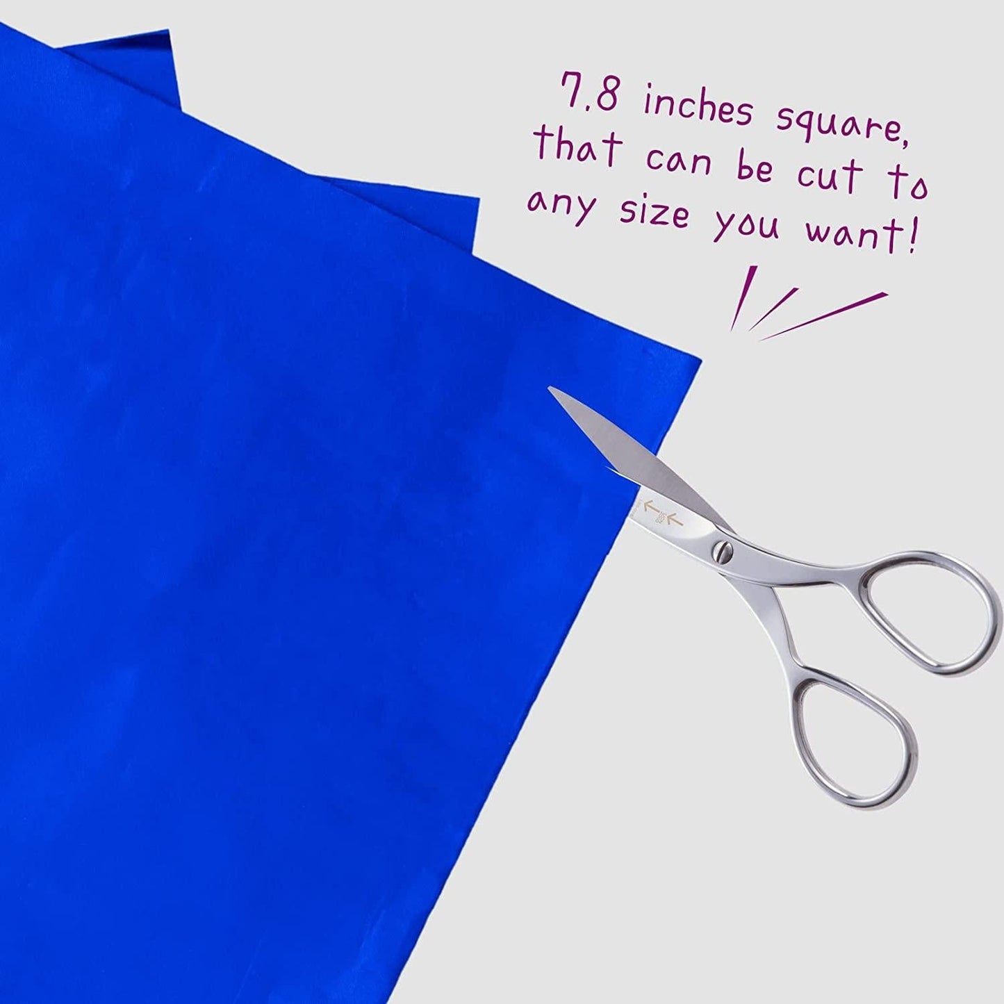 100pcs Candy Bar Wrappers, 7.8x7.8 Inch Chocolate Bar Wrappers Navy Blue Foil Wrapper Square Aluminum Individual Packaging Sheets for 4 July Baby Shower Birthday Party Gifts