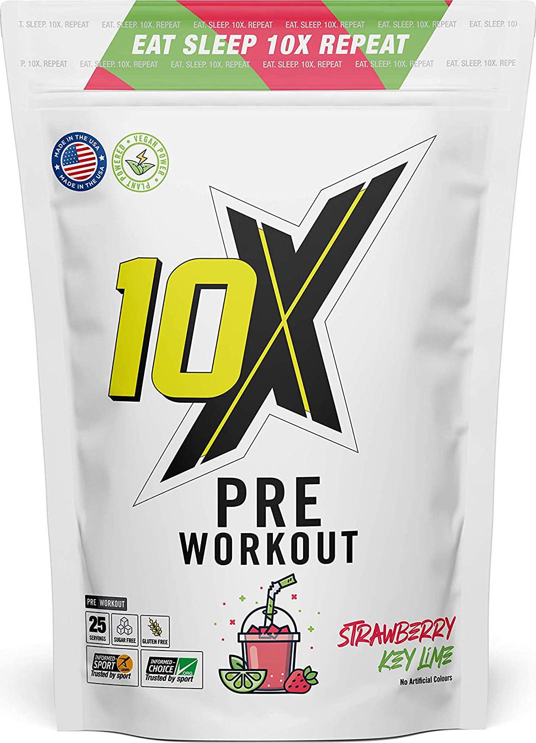 10X Athletic Pre - Strawberry Key Lime