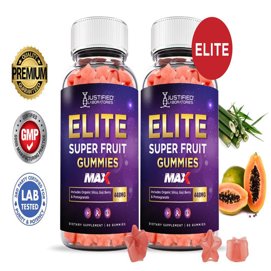 (2 Pack) Elite Keto Max Gummies Dietary Supplement 120 Gummys - Nutricity.com.au