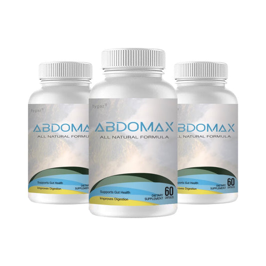 (3 Pack) Abdomax - Abdomax Gut Health Capsules - Nutricity.com.au