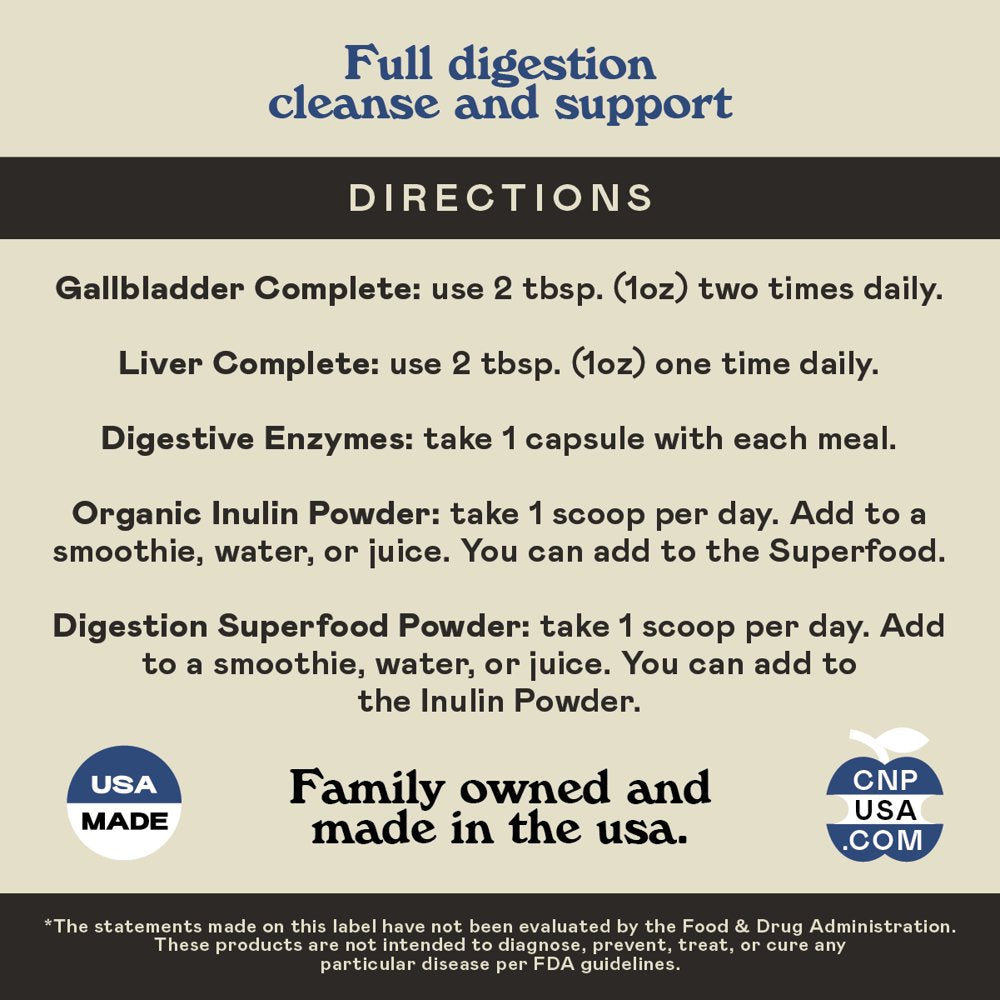 Digestion and Gut Health Bundle - Full Detox and Digestive Balance Cleanse