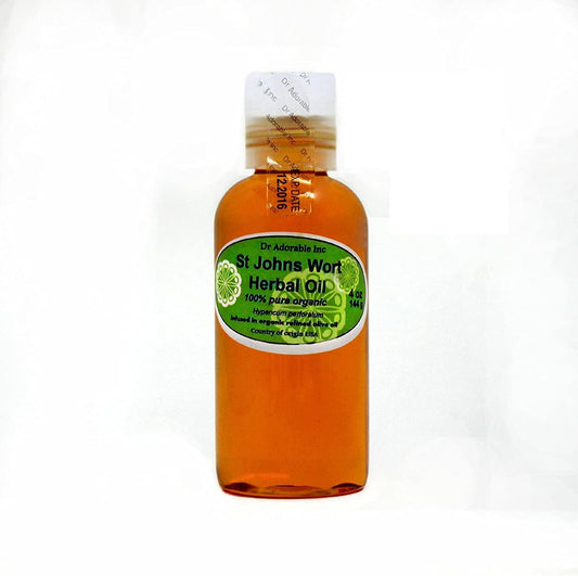 120ml St Johns Wort Herbal Oil Infused 100% Pure Organic