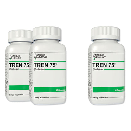 Anabolic Research Tren 75 - Supplement for Muscle Hardening and Power - 3 Month Supply