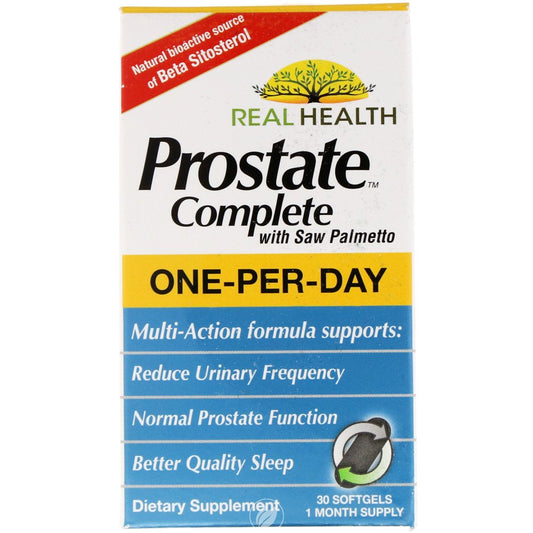 (2 Pack) Real Health Laboratories Prostate Complete One-Per-Day Dietary Supplement, 30 Co - Nutricity.com.au
