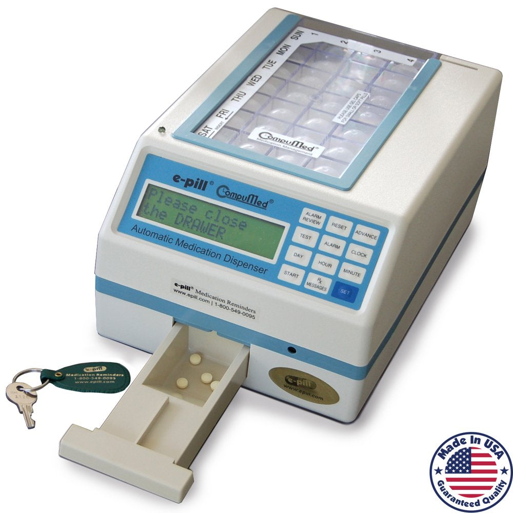E-Pill Compumed - Tamper Resistant Automatic Pill Dispenser