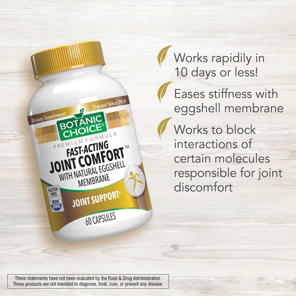 Botanic Choice Fast Acting Joint Supplement, 60 Capsules - Joint Support