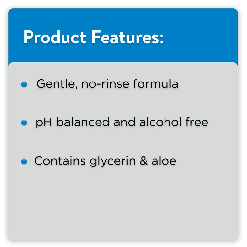 Equate Rinse-Free Foaming Body Wash & Shampoo, No Rinse Formula, 7.1 Fl Oz