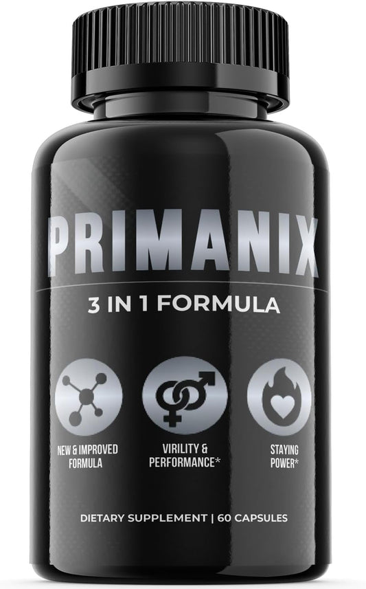 (1 Pack) Primanix - Dietary Supplement - 60 Capsules