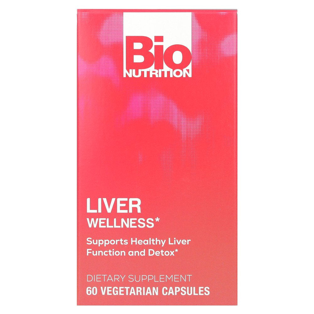 Bio Nutrition - Liver Wellness - 60 Vegetarian Capsules