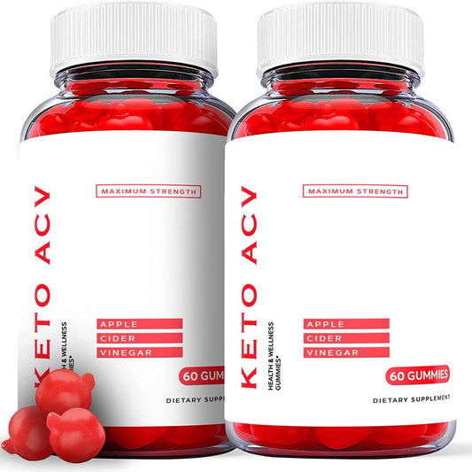 (2 Pack) Keto ACV Gummies - Supplement for Weight Loss - Energy & Focus Boosting Dietary Supplements for Weight Management & Metabolism - Fat Burn - 120 Gummies - Nutricity.com.au