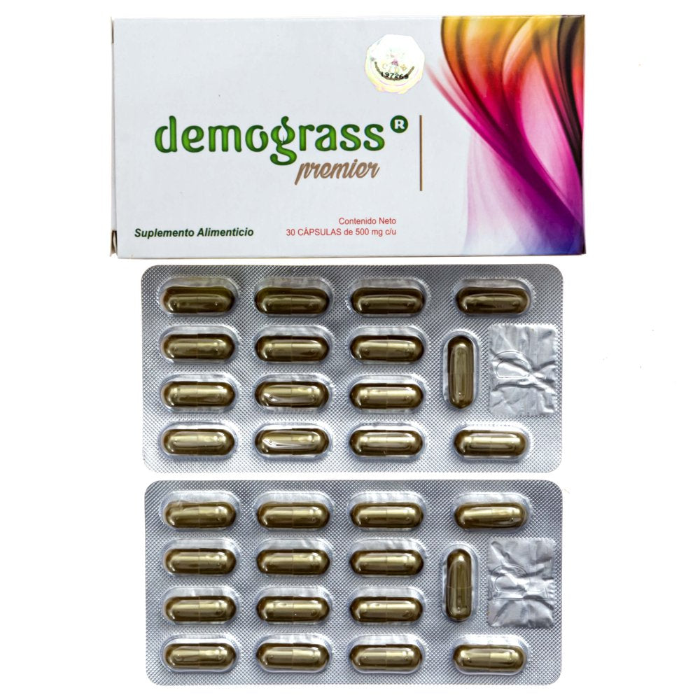 Demograss Premier Weight Loss Supplement 30 Capsulas 100% Original Pill