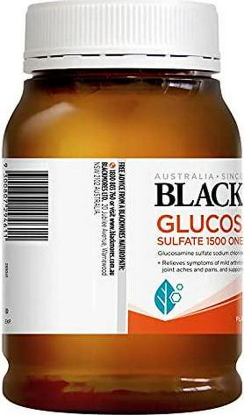 1500mg X 180 Tab Blackmores Arthritis Pain Relief Tablets Glucosamine Sulfate