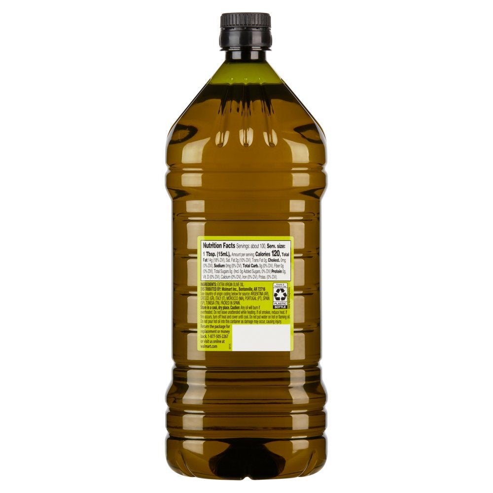 Great Value Extra Virgin Olive Oil, 51 Fl Oz