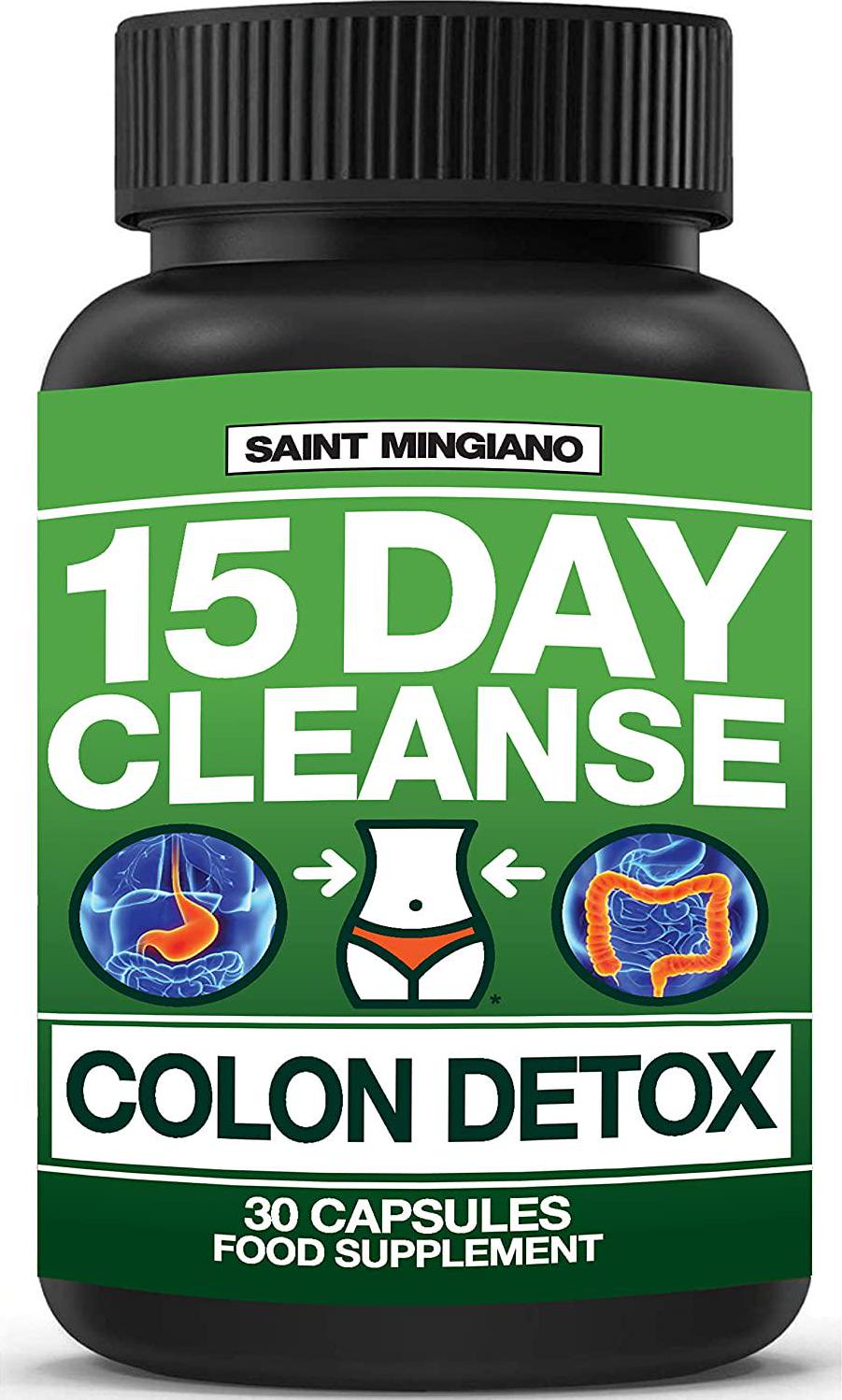 15 Day Cleanse | Colon Detox with Natural Laxative for Constipation and Bloating. 30 Pills to Detoxify and Boost Energy | Extra-Strength Senna Leaf Supplements | Strong for Some People.