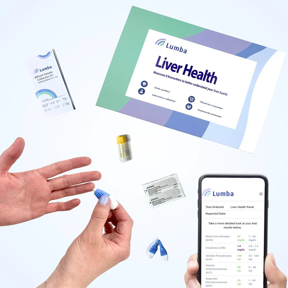 At-Home Liver Health Test Kit | CLIA Certified Labs | Accurate & Fast Online Results in 2 Days