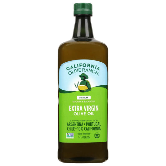 California Olive Ranch Medium Smooth & Balanced Extra Virgin Olive Oil, 47.3 Fl Oz