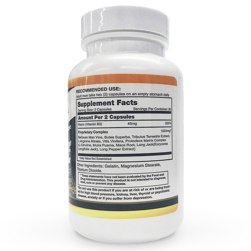 Sizegenix Extreme Booster Dietary Supplement 1024 Mg - 1 Month Supply