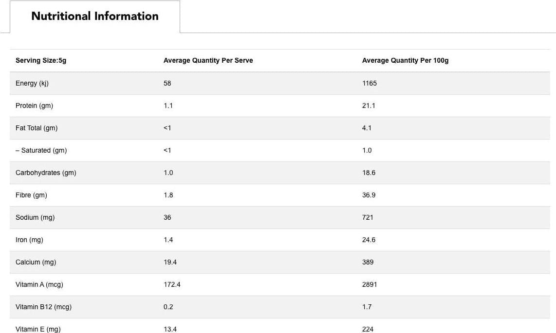 180 Nutrition Organic Greens Plus, 250 grams
