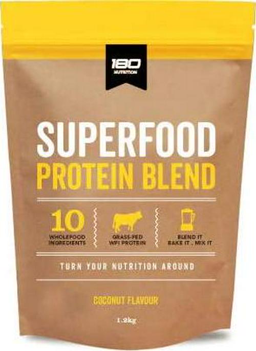 180 Nutrition Superfood Whey Protein Blend, Coconut, 1.20 kilograms