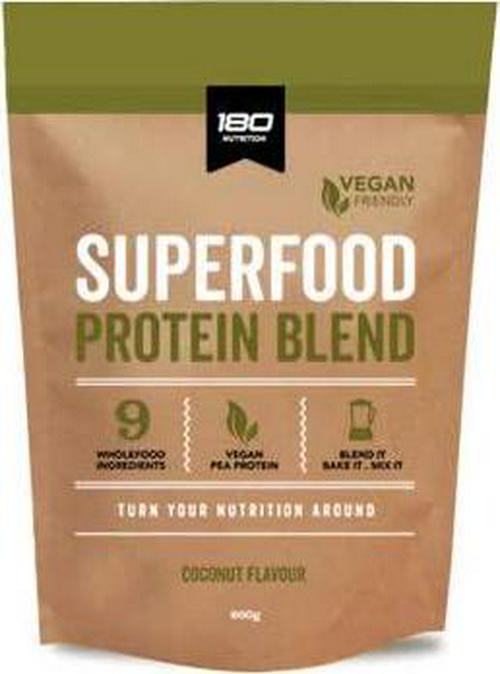 180 Nutrition Superfood Vegan Protein Blend, Coconut, 600 grams