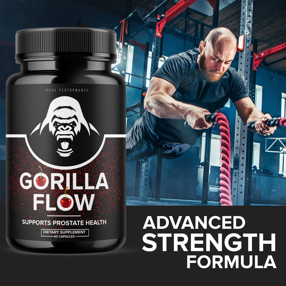 Gorilla Flow Men'S Health Support Dietary Supplement (2 Pack - 120 Capsules)