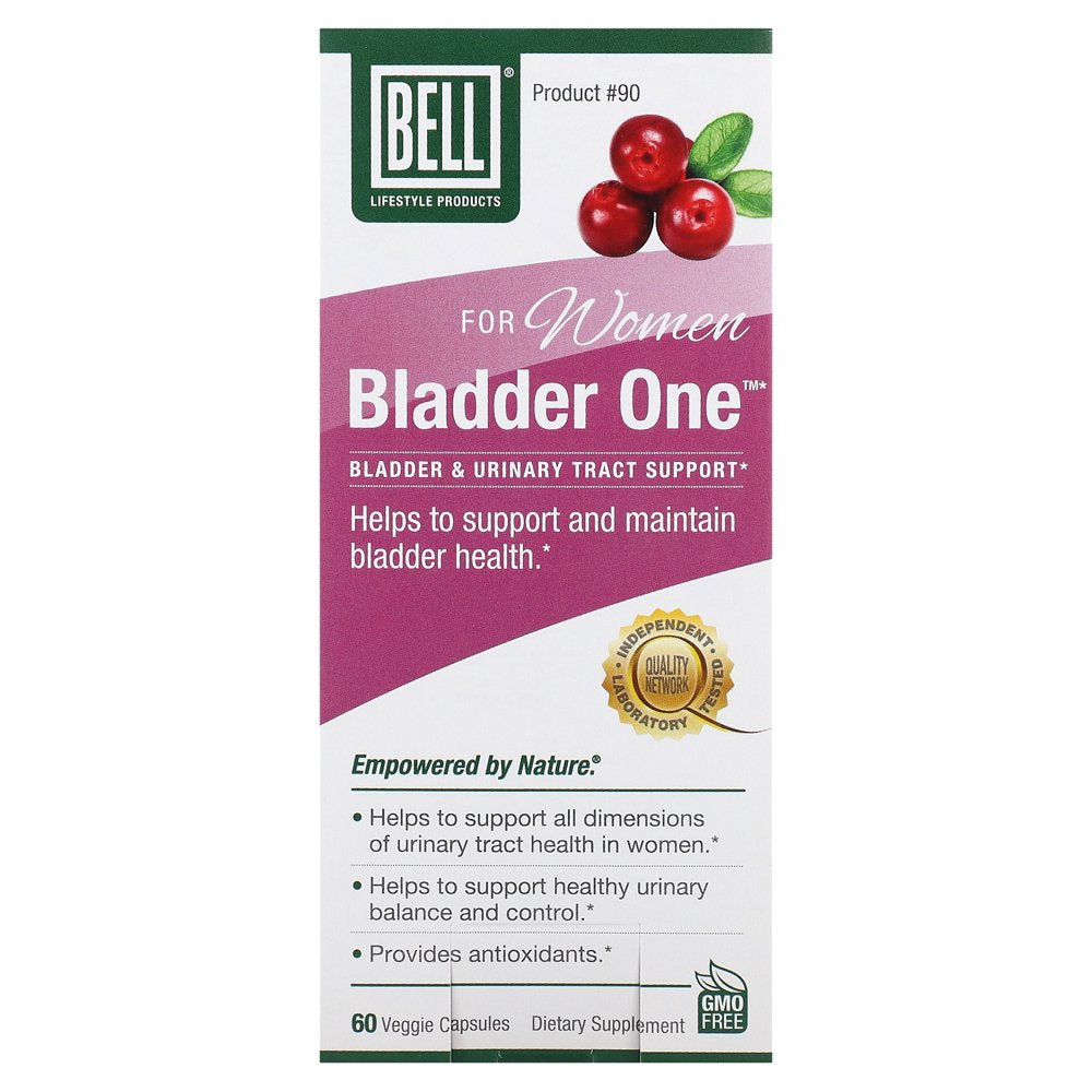 Bell Lifestyle for Women, Bladder One, 60 Veggie Capsules