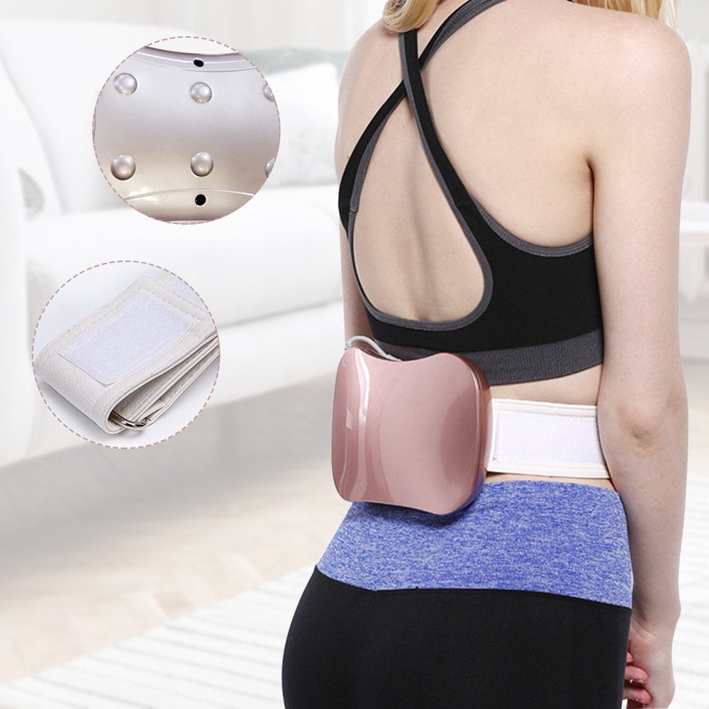Big Holiday 50% Clear! Slimming Belt Abdominal Massager Portable Weight Loss Machine with 10 Kinds of Vibration Strength for Women Men Gifts