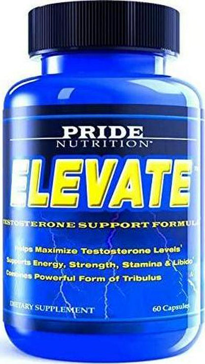 #1 Men&#039;s Confidence Strength Stamina Booster Supplement Elevate- Natural Formula for Muscle Growth with Longjack Tribulus Terrestris and Maca Helps Boost Strength Mass Stamina