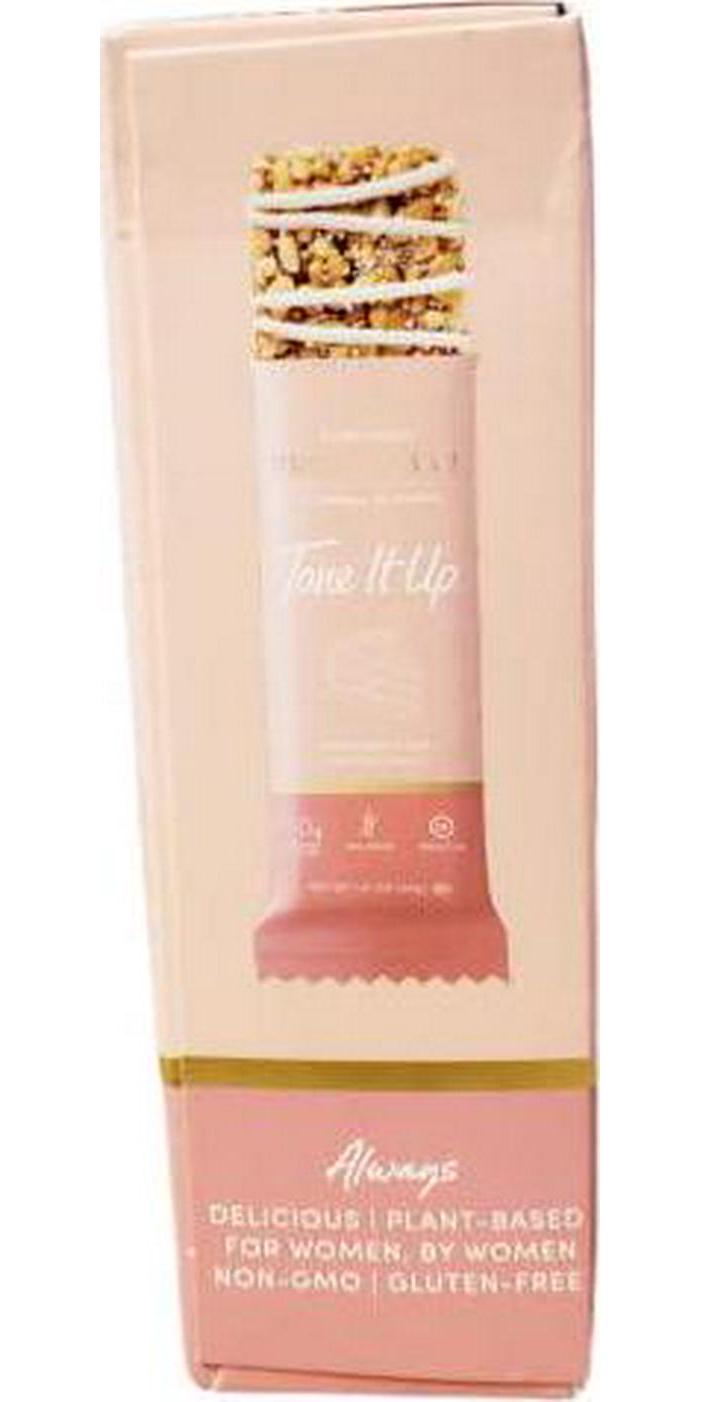 1) Pack of 4 - 1.41 oz (40g) Bars each. Tone It Up Plant-based Protein Bar For Women, By Women - Birthday cake Artificially Flavored - SHARE-LOVE-INSPIRE-SWEAT, 1.41 Ounce (Pack of 4)