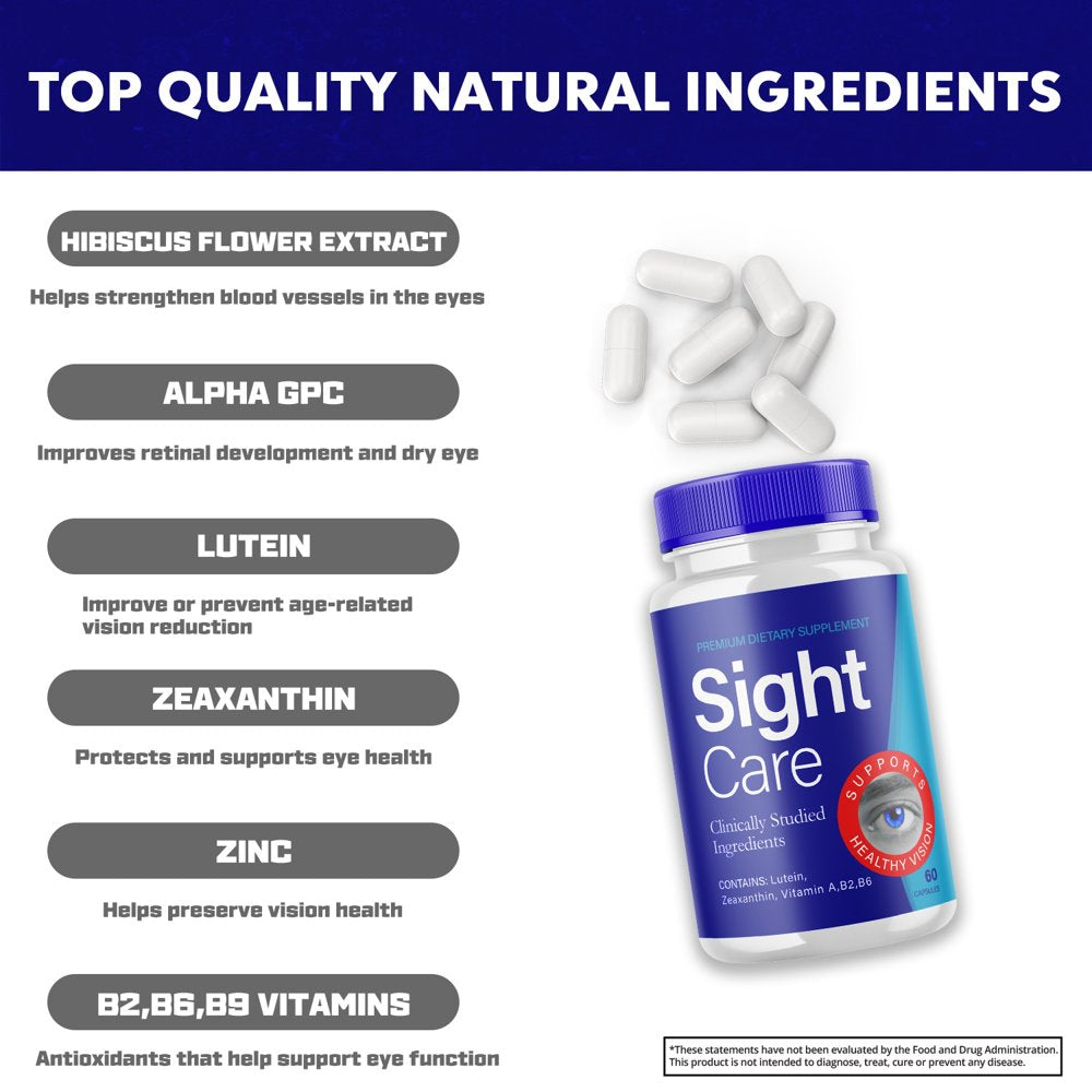 (3 Pack) Sight Care - Revolutionary Advanced Vision Matrix Formula - Supports Healthy Vision - Dietary Supplement for Eyes Sight - 180 Capsules - Nutricity.com.au