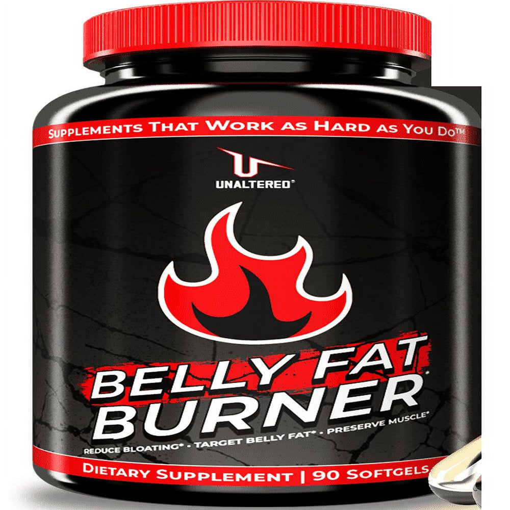 Belly Fat Burner Natural Weight Loss Pills for Stomach Fat - for Men & Women-90 Softgel