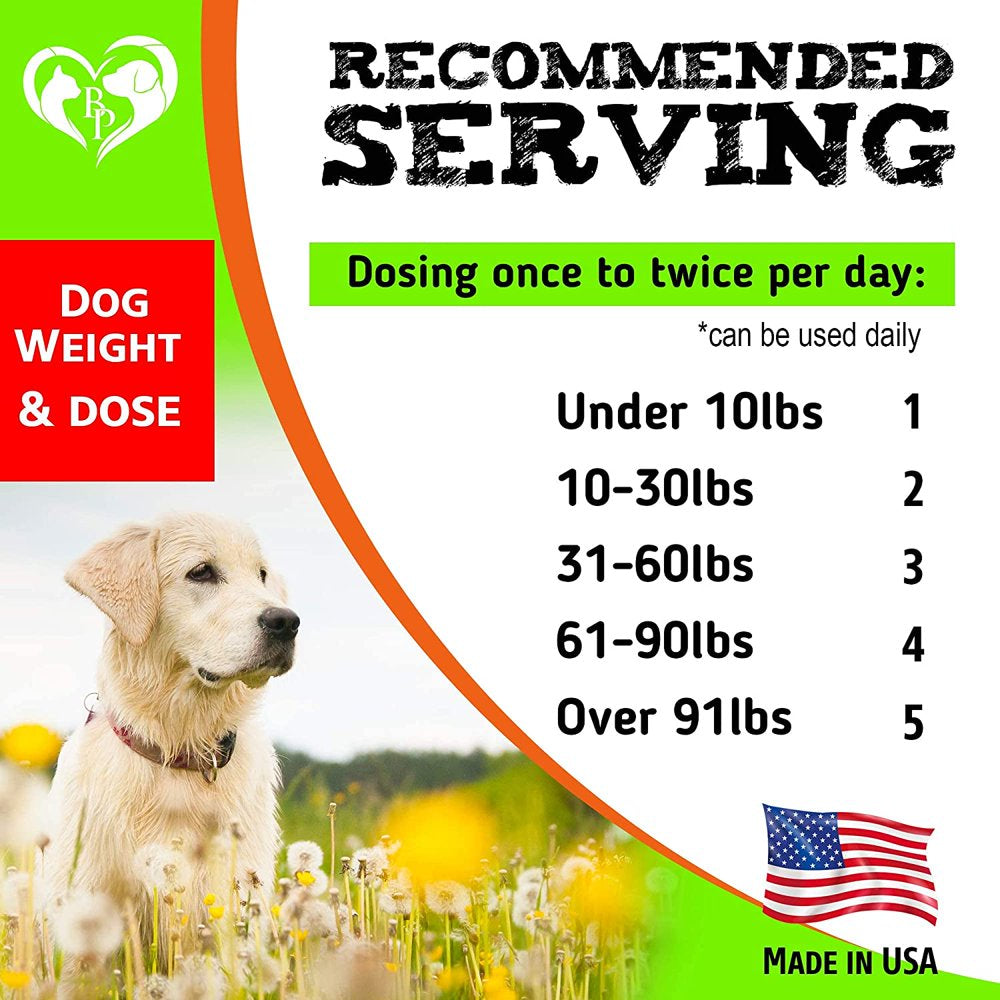 Flea and Tick Prevention Chewable Pills for Dogs (Bacon)