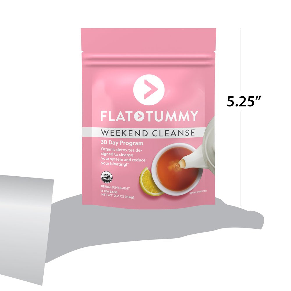 Colon Cleanse Detox by Flat Tummy Tea - 2-Day Detox & Cleanse - Dietary Supplement