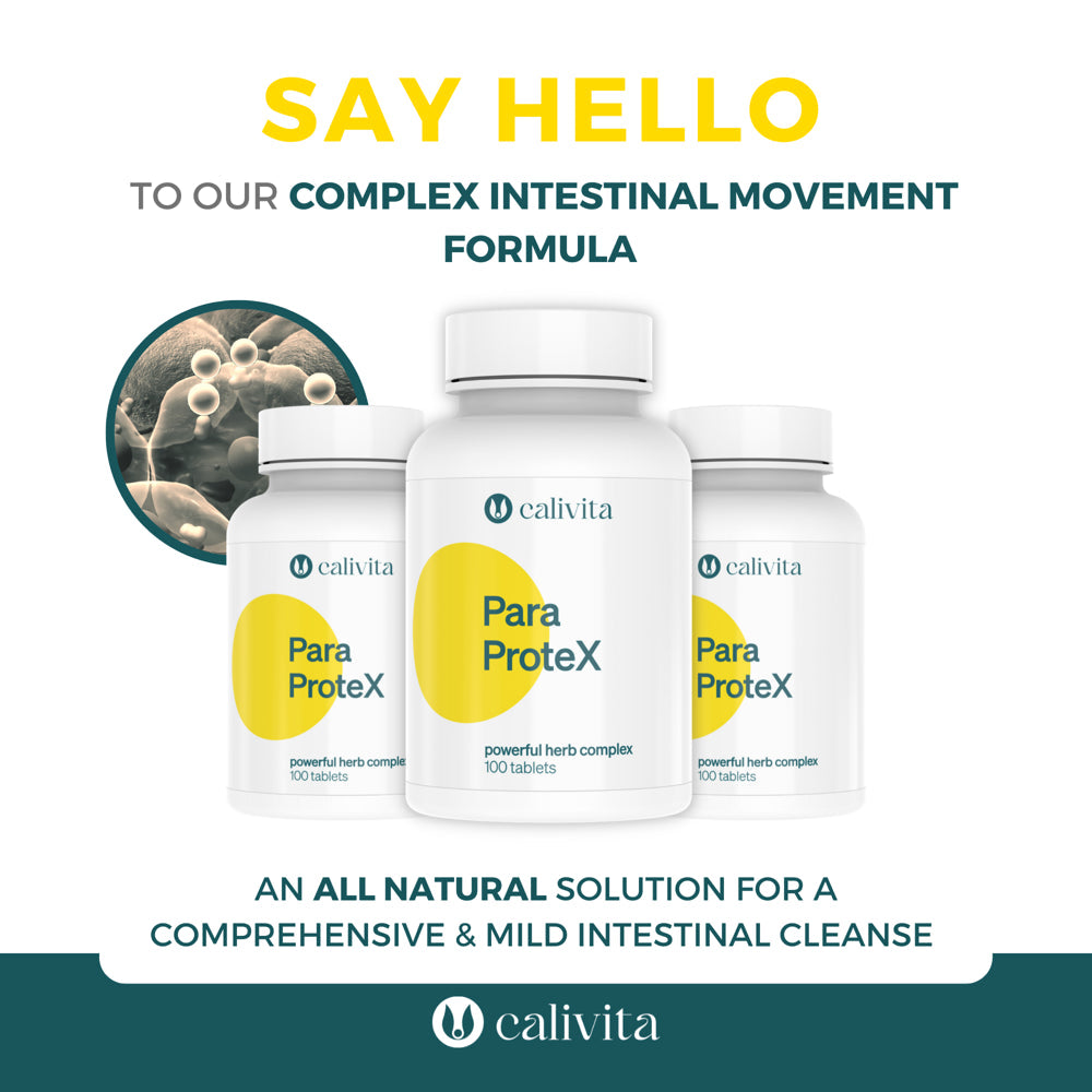 Calivita Paraprotex Intestinal Parasite and Colon Cleanse 100 Tablets