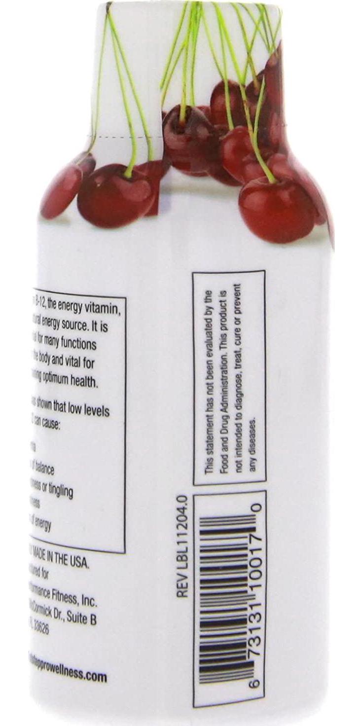 1st Step for Energy B-12 Boost Cherry Charge 12 (2 fl oz) bottles