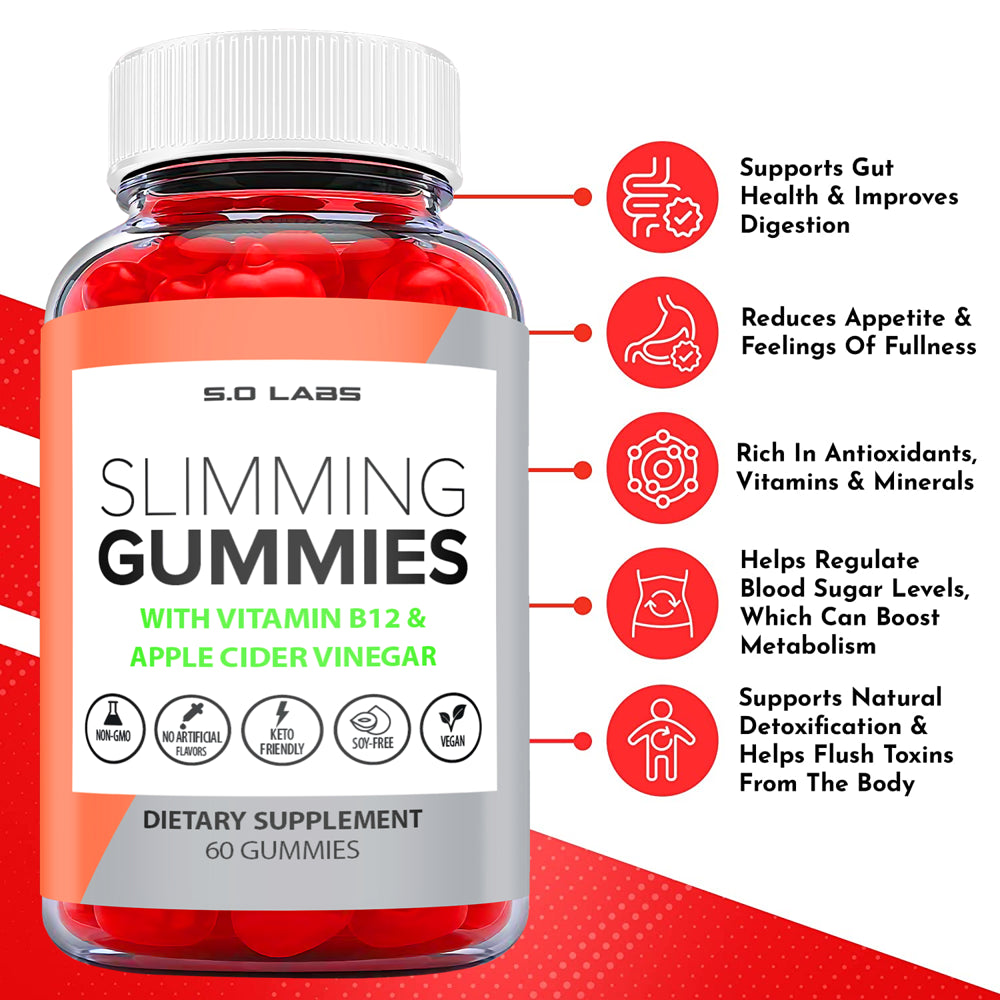 (2 Pack) Slimming Gummies It Works for Weight Loss,Slimming Gummies It Works with Apple Cider Vinegar,Slimming Gummies It Works Bajar De Peso,Slimming Gummies It Works for Women and Men (120 Gummies) - Nutricity.com.au