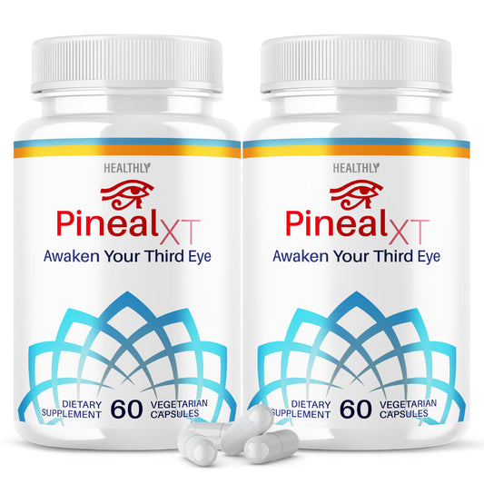 (2 Pack) Pineal XT Gold Official Formula Brain Pills Advanced Supplement Pineal Xt Awaken Your Third Eye Supplement (120 Capsules) - Nutricity.com.au