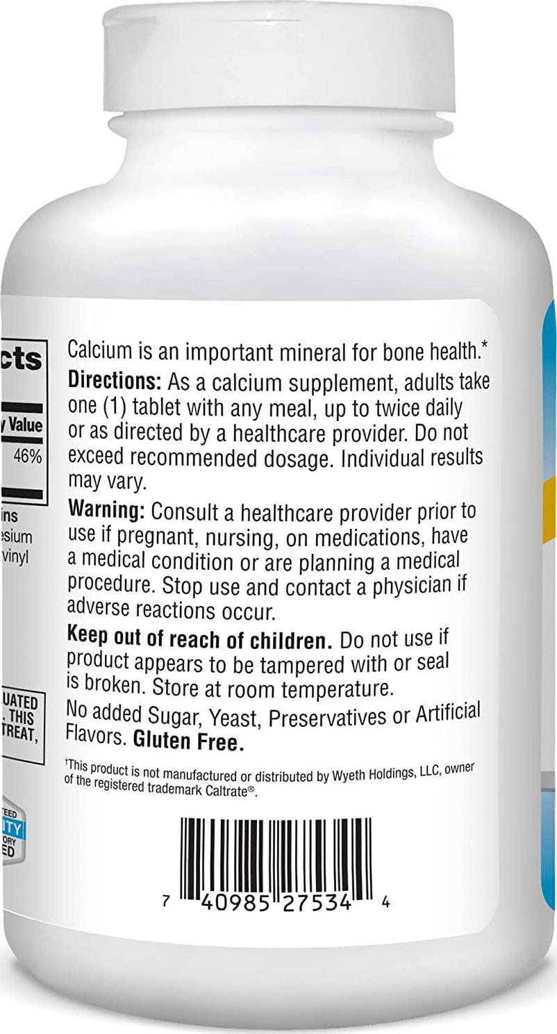 21st Century Calcium Supplement, 600 mg, 400 Count