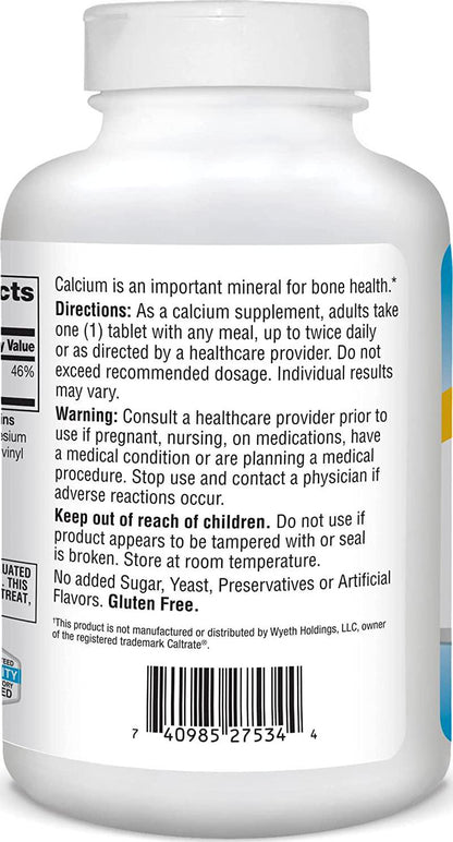 21st Century Calcium Supplement, 600 mg, 400 Count