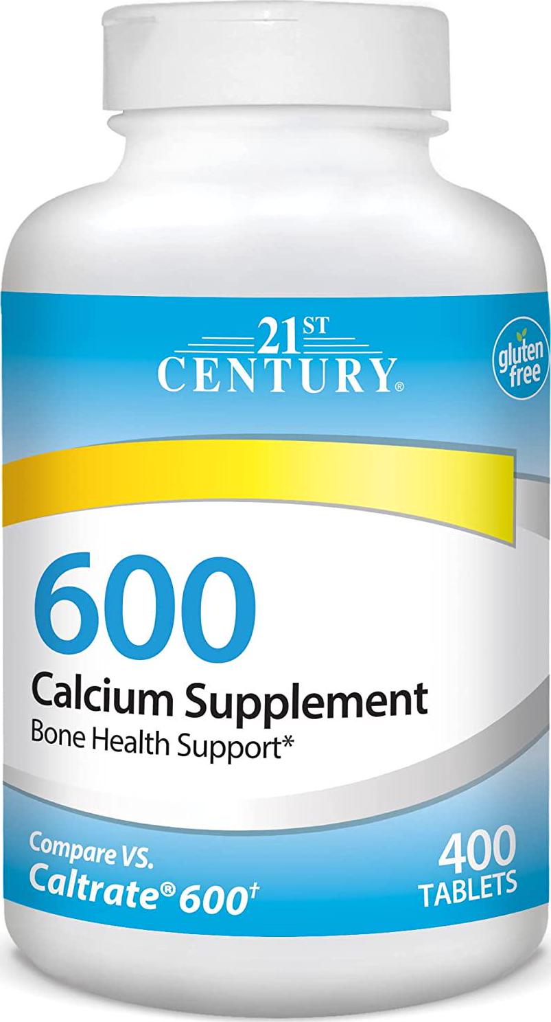 21st Century Calcium Supplement, 600 mg, 400 Count